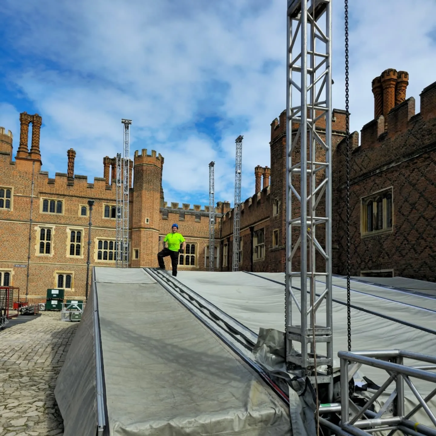 BTN Crew working at height on a roof